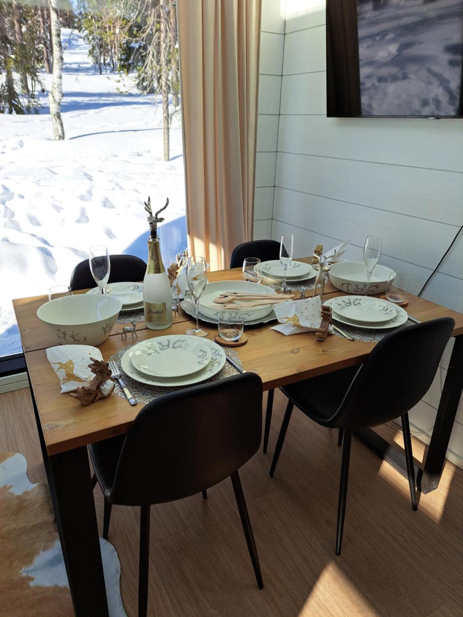 Levi Sky Igloo With Private Sauna And Hot Tub Exterior foto